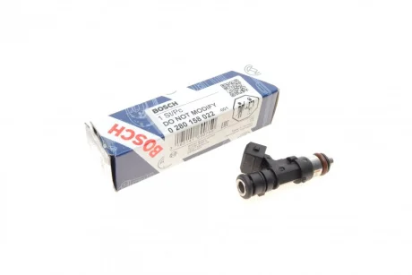 Форсунка паливна Lada 110-112/Kalina/Priora 1.4/1.6 00-13/Bogdan 2110/2111/2310 10-14 0 280 158 022 BOSCH 0-280-158-022