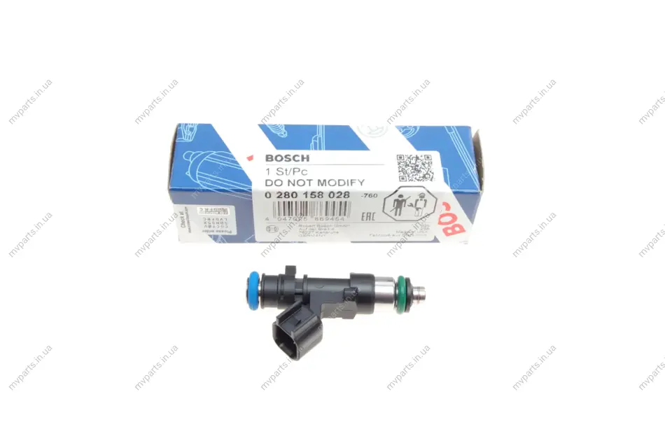 Форсунка паливна Dodge Avenger/Charger 2.7/3.5 05-11 0 280 158 028 BOSCH 0-280-158-028 (фото 1)