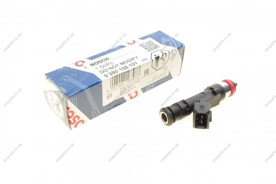 Форсунка паливна Chevrolet Lacetti/Nubira 1.8i 05- 0 280 158 101 BOSCH 0-280-158-101 (фото 1)