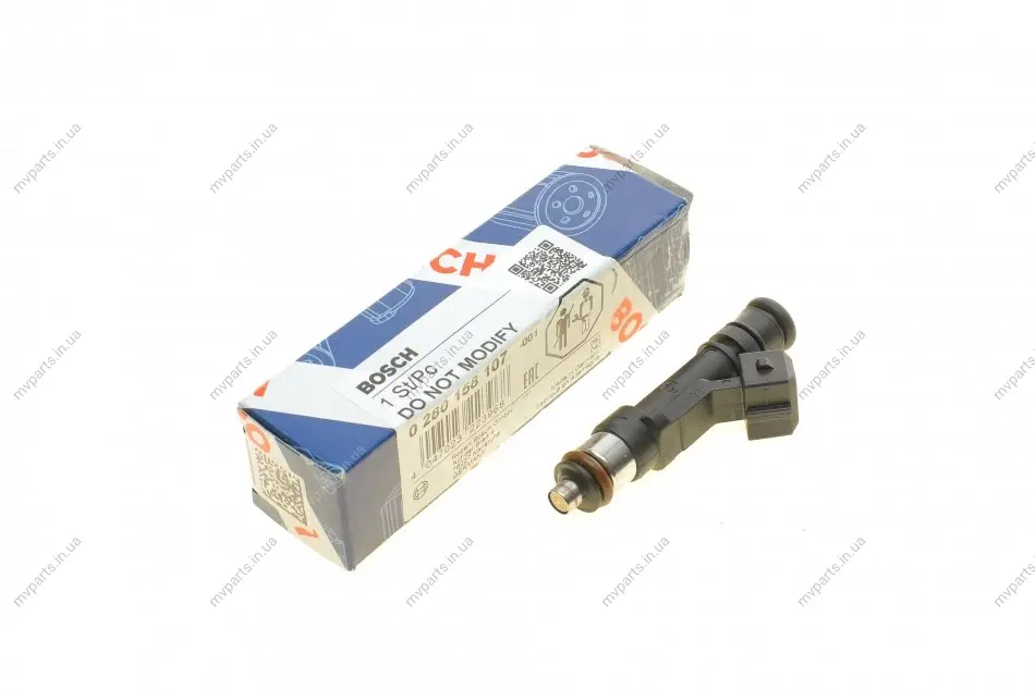 Форсунка паливна UAZ 3160 2.9i 94-03 0 280 158 107 BOSCH 0-280-158-107 (фото 1)