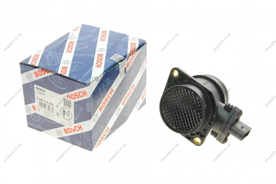 Расходомер повітря VW Golf IV 98-06/T5 2.0 03-15 0 280 218 060 BOSCH 0-280-218-060 (фото 1)