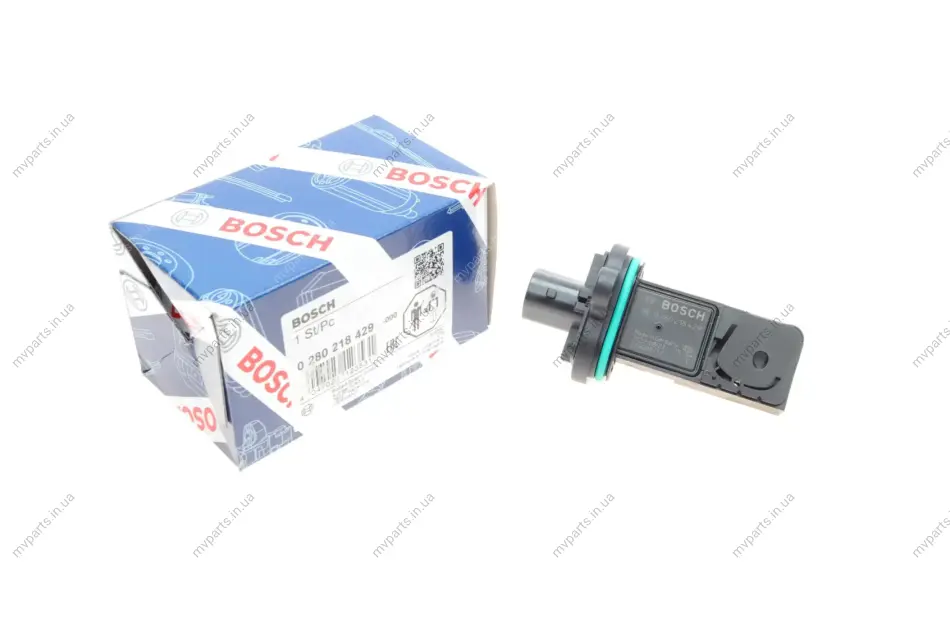 Витратомір повітря Opel Zafira/Meriva B/Chevrolet Aveo 1.0-1.8/2.0CDTI 06- 0 280 218 429 BOSCH 0-280-218-429 (фото 1)