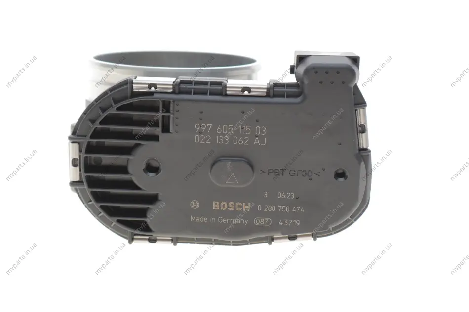 Заслонка дросельна Porsche Cayenne/Panamera 3.2/3.6 03- 0 280 750 474 BOSCH 0-280-750-474 (фото 1)