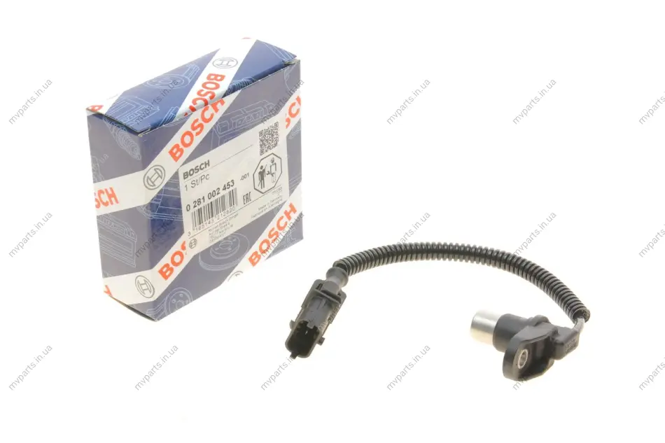 Датчик положення розподільного валу Fiat Ducato 2.8JTD 00-11 0 281 002 453 BOSCH 0-281-002-453 (фото 1)