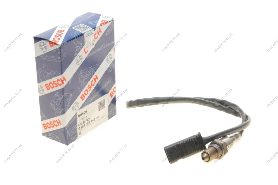 Лямбда зонд BMW 1/2/3/4/5/6/7/8/X1/X2/X3/X4/X5/X6/X7 (B37/B47/B57) 14- 0 281 004 742 BOSCH 0-281-004-742 (фото 1)