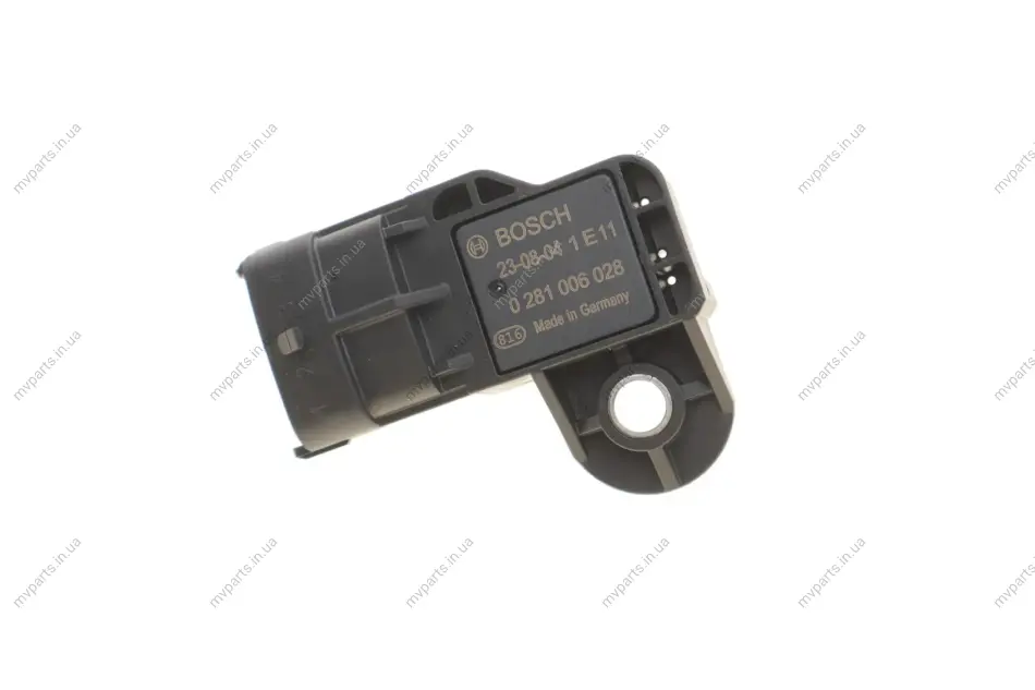 Датчик тиску наддува Fiat Doblo/Ducato 1.3/2.0D Multijet 10- 0 281 006 028 BOSCH 0-281-006-028 (фото 1)