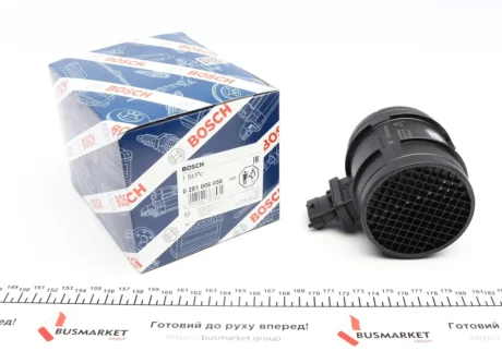 Витратомір повітря Fiat Ducato/Iveco Daily 06- 0 281 006 056 BOSCH 0-281-006-056
