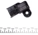 Датчик тиску наддува Opel Astra 10- 0 281 006 076 BOSCH 0-281-006-076 (фото 2)