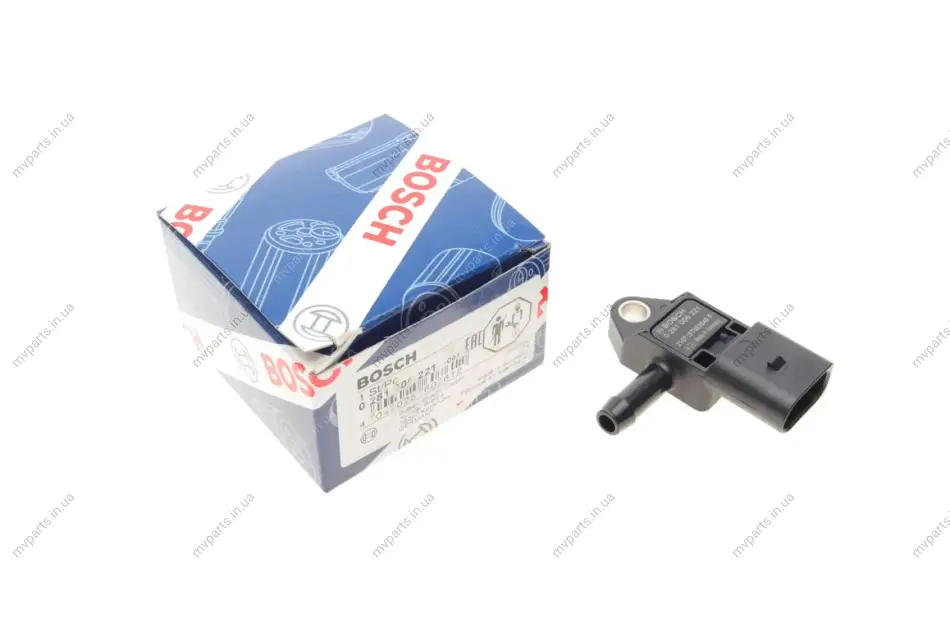 Датчик тиску наддува Skoda Octavia 2.0TDI 11- 0 281 006 221 BOSCH 0-281-006-221 (фото 1)