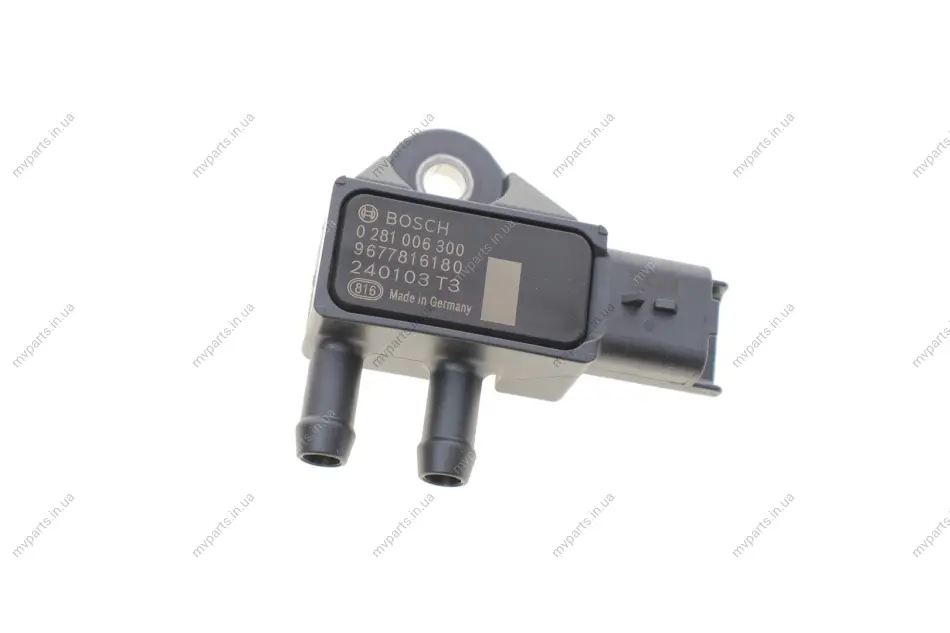 Датчик тиску вихлопних газів Citroen Berlingo/Jumper/Jumpy/Peugeot Boxer/Expert/Partner 18- 0 281 006 300 BOSCH 0-281-006-300 (фото 1)