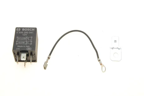 Реле-перемикач сигналу повороту (12V) MB/Volvo 75-89 0 335 200 041 BOSCH 0-335-200-041