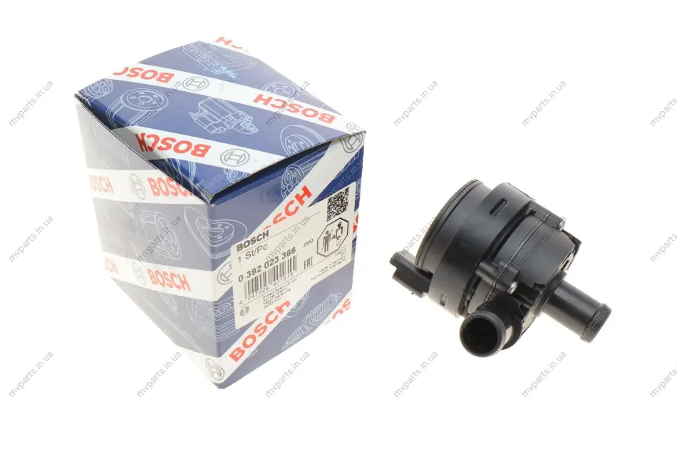 Насос системи охолодження (додатковий) MB X-Class (OM699)/Renault Master/Opel Movano 2.3 10- 0 392 023 366 BOSCH 0-392-023-366 (фото 1)