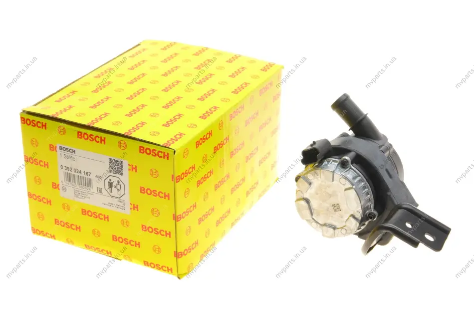 Насос системи охолодження (додатковий) Renault Megane IV 1.5 dCi 18- 0 392 024 167 BOSCH 0-392-024-167 (фото 1)