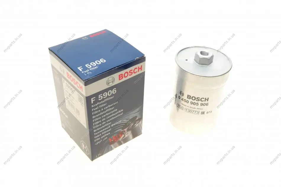 Фільтр паливний Audi A4/A6/A8/VW Passat 94-05 0 450 905 906 BOSCH 0-450-905-906 (фото 1)