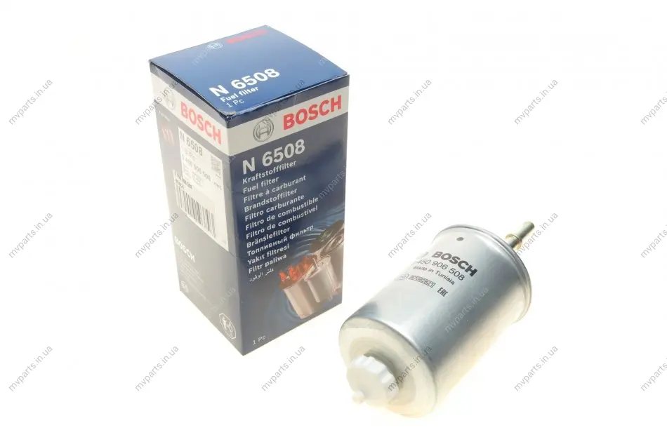 Фільтр паливний Ford Connect 1.8DI/TDCI 02-13 0 450 906 508 BOSCH 0-450-906-508 (фото 1)
