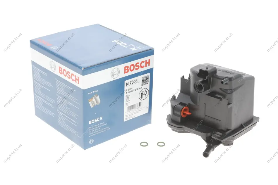 Фільтр паливний Citroen Berlingo/Peugeot Partner 1.6HDi 05- 0 450 907 006 BOSCH 0-450-907-006 (фото 1)