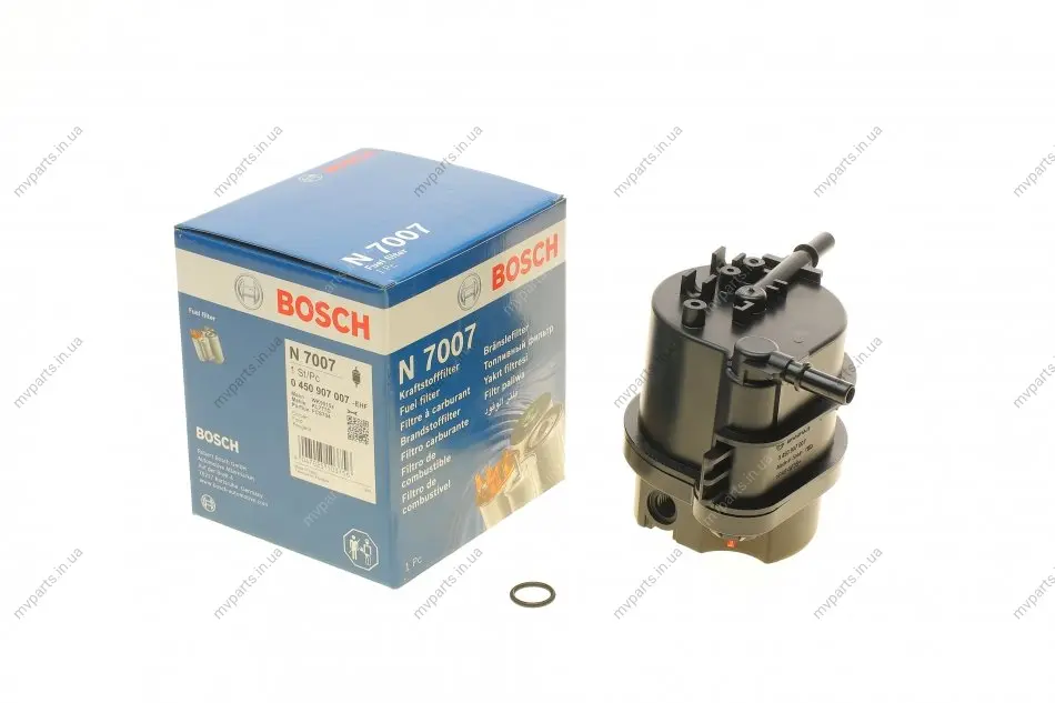 Фільтр паливний Citroen Nemo 1.4HDI 08-/ Peugeot 206 1.4HDI 01- 0 450 907 007 BOSCH 0-450-907-007 (фото 1)
