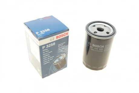 Фільтр масляний Jeep Cherokee (XJ) 2.5 TD 95-01 0 451 103 258 BOSCH 0-451-103-258