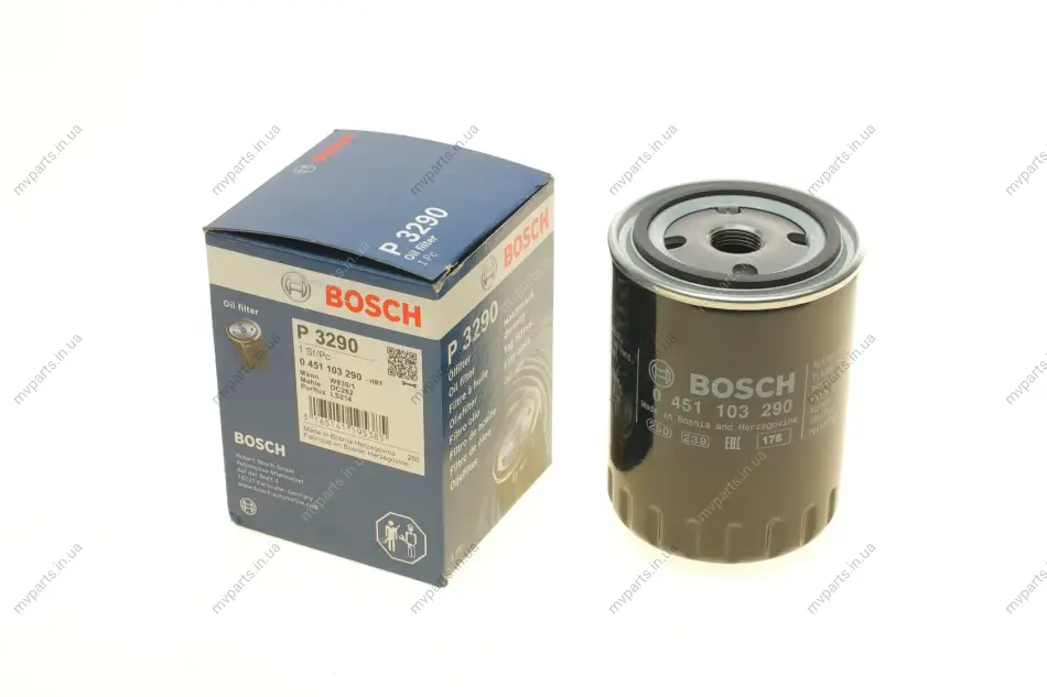 Фільтр масляний VW T4 1.9TDI 92-03 0 451 103 290 BOSCH 0-451-103-290 (фото 1)