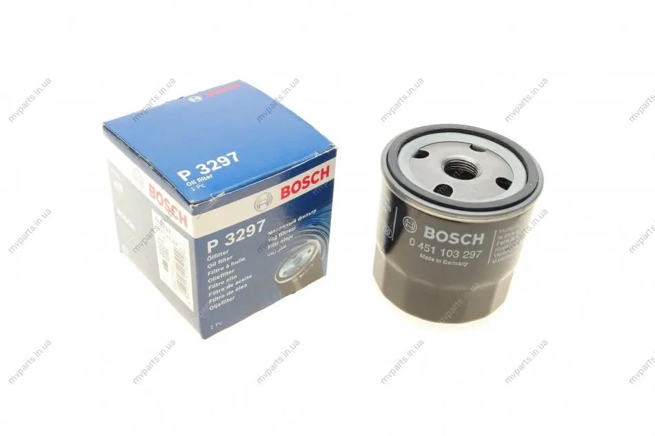 Фільтр масляний Opel Astra G 1.7TD 94-05 0 451 103 297 BOSCH 0-451-103-297 (фото 1)