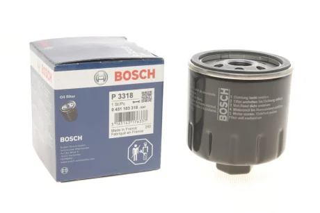 Фільтр масляний VW Caddy II 1.4/1.6i / Golf IV/V/Seat 0 451 103 318 BOSCH 0-451-103-318