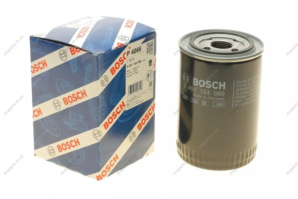 Фільтр масляний Iveco MK/Porsche 911 -85 0 451 104 066 BOSCH 0-451-104-066 (фото 1)