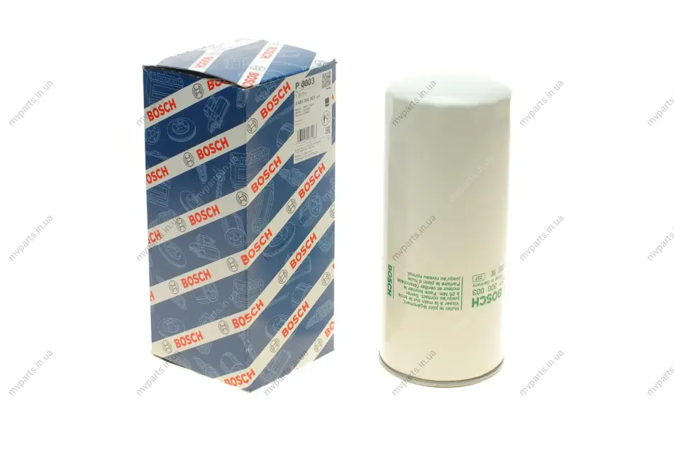 Фільтр масляний Renault Magnum 12.1 04-06/12.8 06-/Kerax/Premium 2 10.8 05- 0 451 300 003 BOSCH 0-451-300-003 (фото 1)