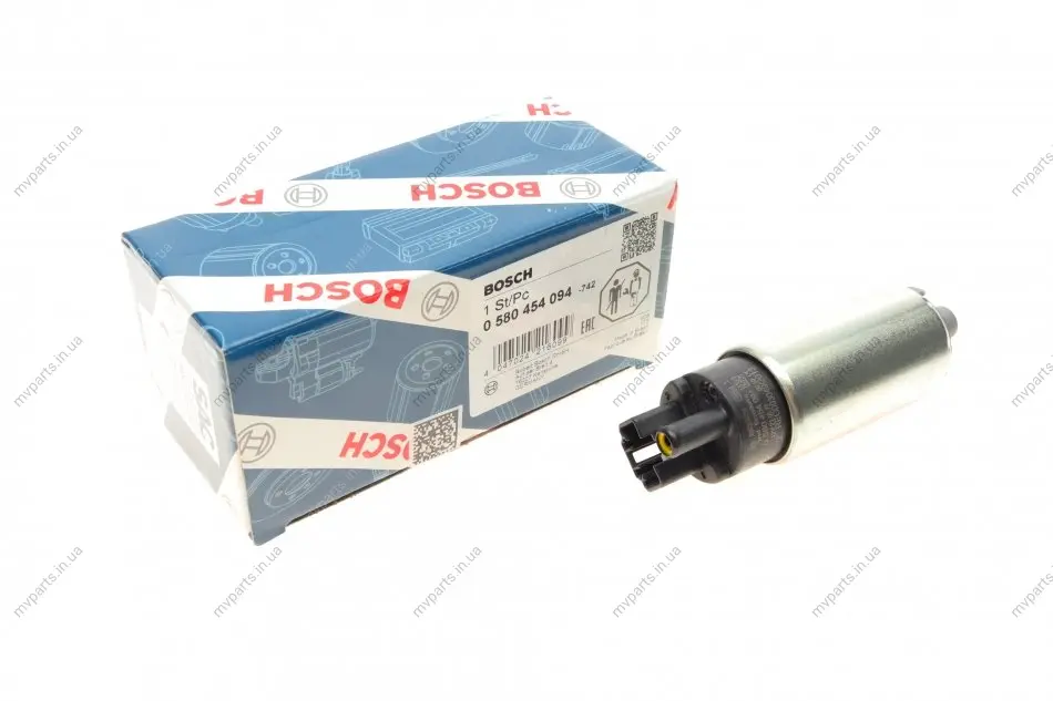 Насос паливний електричний Daewoo Lanos/Toyota Camry/Kia Rio 1.3-3.0 90- 0 580 454 094 BOSCH 0-580-454-094 (фото 1)
