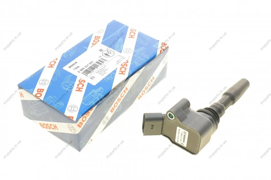 Котушка запалювання VW Caddy/Skoda Octavia 1.0-1.4TSI 12- 0 986 221 057 BOSCH 0-986-221-057 (фото 1)