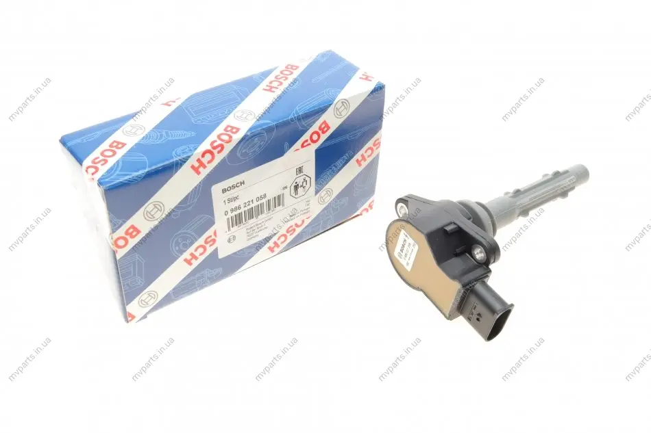 Котушка запалювання MB Sprinter (W906)/Vito (W639) 3.5 04- (M272) 0 986 221 058 BOSCH 0-986-221-058 (фото 1)