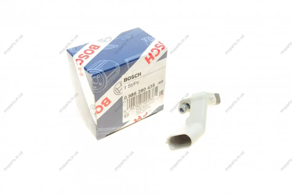 Датчик положення колінвала VW Caddy III/IV/ Crafter 30-35 2.0-2.5 TDI 06- 0 986 280 435 BOSCH 0-986-280-435 (фото 1)