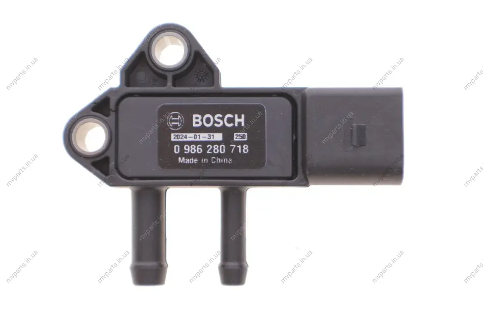 Датчик тиску вихлопних газів Mitsubishi L200/Outlander III/Pajero IV/Peugeot 4008 1.8HDi-2.5D 05- 0 986 280 718 BOSCH 0-986-280-718 (фото 1)