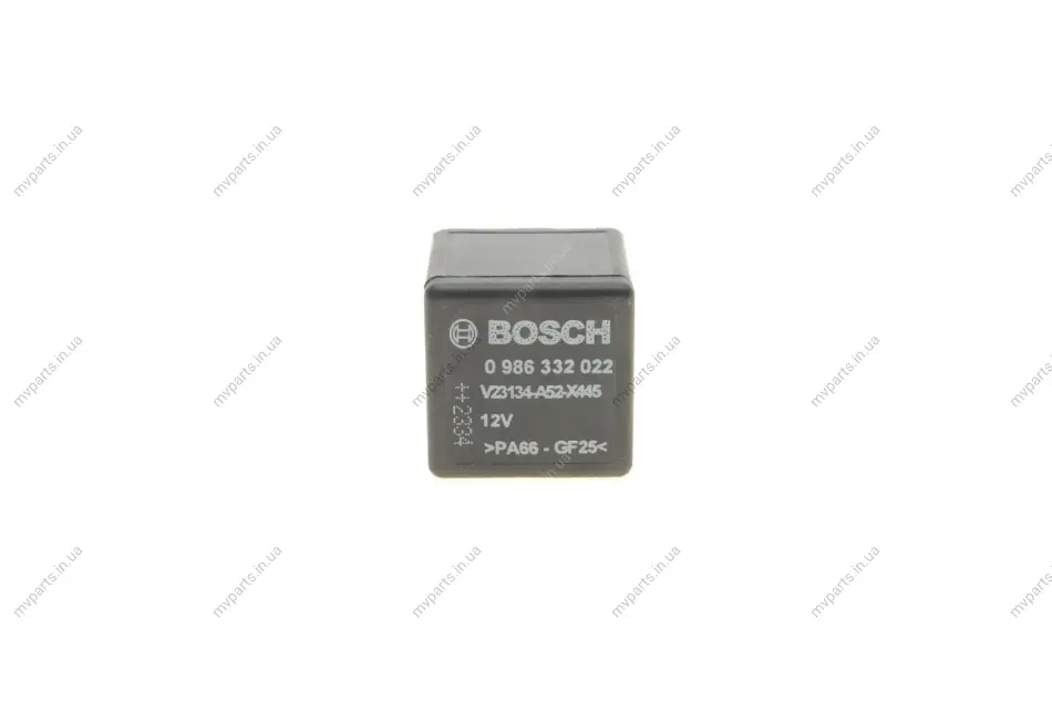 Реле сигналу повороту (12V) VW LT 96-06 0 986 332 022 BOSCH 0-986-332-022 (фото 1)