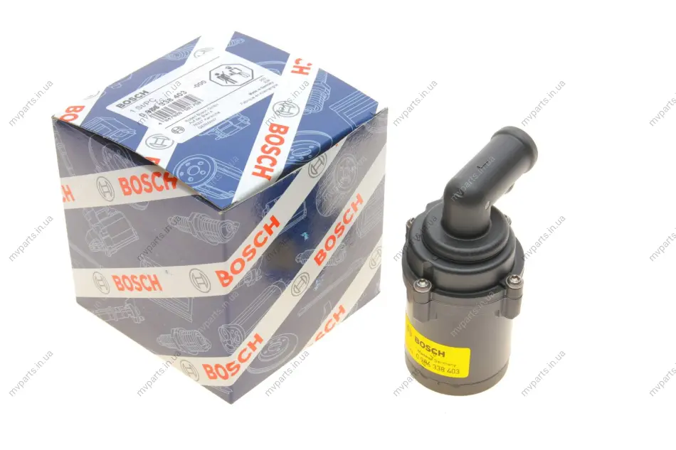 Насос системи охолодження (додатковий) VW T6 2.0TDI 15-/VW Amarok 3.0TDI 16- 0 986 338 403 BOSCH 0-986-338-403 (фото 1)