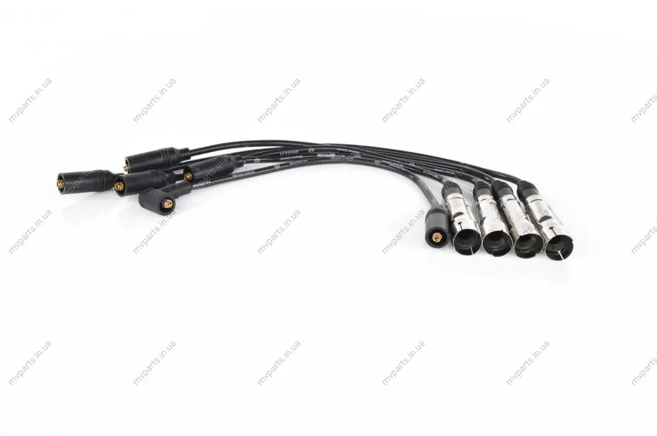 Проводи запалювання VW Golf III/Passat 1.6/1.8 81-97 (к-кт) 0 986 356 317 BOSCH 0-986-356-317 (фото 1)