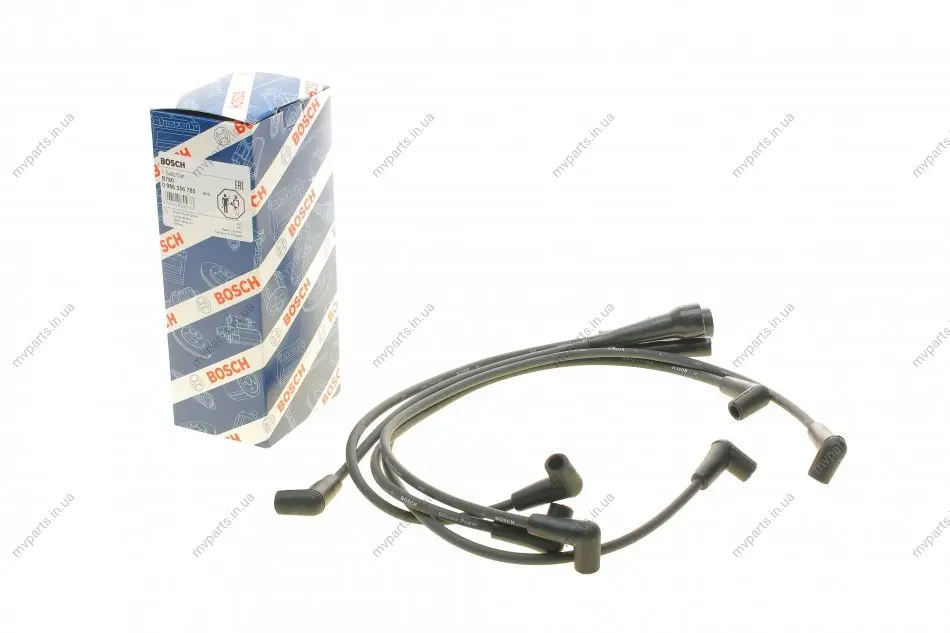 Провід запалювання Renault 21 1.7 86-94 (к-кт) 0 986 356 780 BOSCH 0-986-356-780 (фото 1)