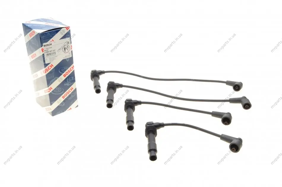 Провід запалювання Chevrolet Aveo/Daewoo Lanos 1.4/1.6 16V 97- (к-кт) 0 986 357 237 BOSCH 0-986-357-237 (фото 1)