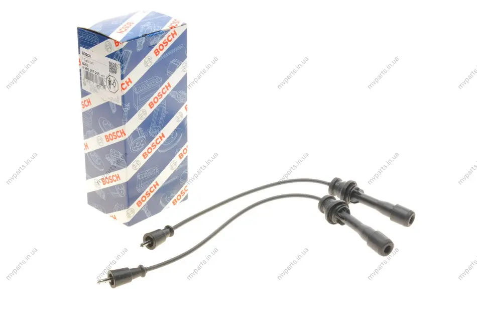 Проводи запалювання Mazda 323 1.5/1.6 16V 98-04 (к-кт) 0 986 357 266 BOSCH 0-986-357-266 (фото 1)