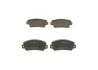 Колодки гальмівні (передні) Fiat Panda/Regata/Seat Ibiza/Terra 81-04 (Bosch) 0 986 424 098 BOSCH 0-986-424-098 (фото 1)