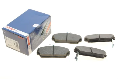 Колодки гальмівні (передні) Honda Civic VI/VII 94-05/Concerto 89-95/Rover 400 90-00 0 986 424 214 BOSCH 0-986-424-214