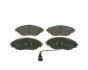 Колодки гальмівні (передні) Audi A3/Skoda Octavia III/VW Passat/Golf 13- (з датчиком) 0 986 424 285 BOSCH 0-986-424-285 (фото 1)