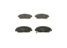 Колодка гальм. диск. HONDA ACCORD передн. (вир-во Bosch) BOSCH 0-986-424-289 (фото 1)