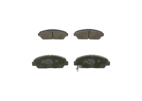 Колодка гальм. диск. HONDA ACCORD передн. (вир-во Bosch) BOSCH 0-986-424-289