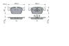Колодки гальмівні (передні) Volvo S60 III/S90 II/ V60 II/ XC60 II 0 986 424 333 BOSCH 0-986-424-333 (фото 6)