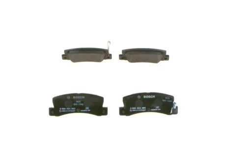 Колодки гальмівні (задні) Toyota Camry 86-01/Avensis 97-03/Carina 87-97/Lexus RX 98-03/ES 89-01 0 986 424 383 BOSCH 0-986-424-383