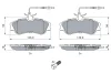 Колодки гальмівні (передні) Citroen Berlingo 96-11/Xsara/Peugeot 306 93-05/Partner 96-15 (+датчики) 0 986 424 414 BOSCH 0-986-424-414 (фото 5)