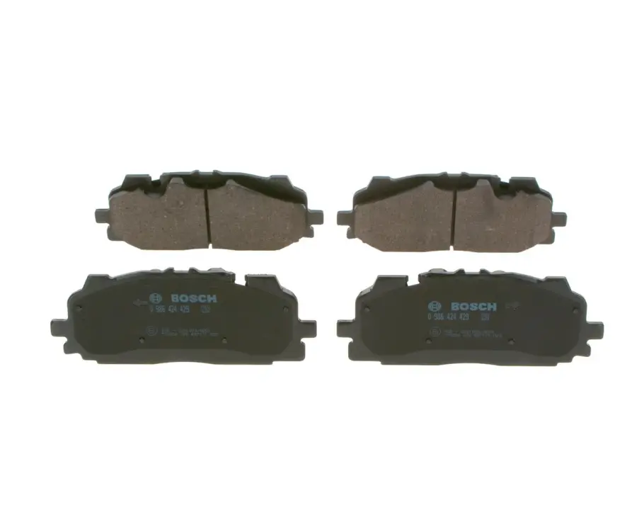 Колодки гальмівні (передні) Audi A4/A5/Q5/Q7 15-/ A5 Sportback 07-17/ A6/A7/A8/Q3/Q8/VW Touareg 17- 0 986 424 429 BOSCH 0-986-424-429 (фото 1)