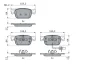 Колодки гальмівні (передні) Audi A4/A5 15- (з датчиком) 0 986 424 433 BOSCH 0-986-424-433 (фото 7)