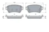 Колодки гальмівні (задні) Citroen Jumpy/Peugeot Expert 16- 0 986 424 437 BOSCH 0-986-424-437 (фото 7)