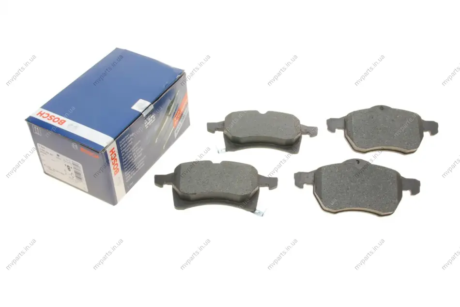 Колодки гальмівні (передні) Opel Astra G 98-09/Zafira A 99-05/Chevrolet Astra 02-11 0 986 424 457 BOSCH 0-986-424-457 (фото 1)